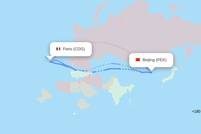 CDG-PEK