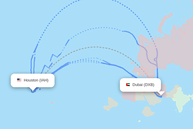 DXB-IAH