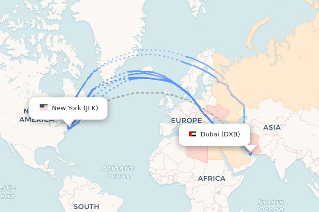 DXB-JFK