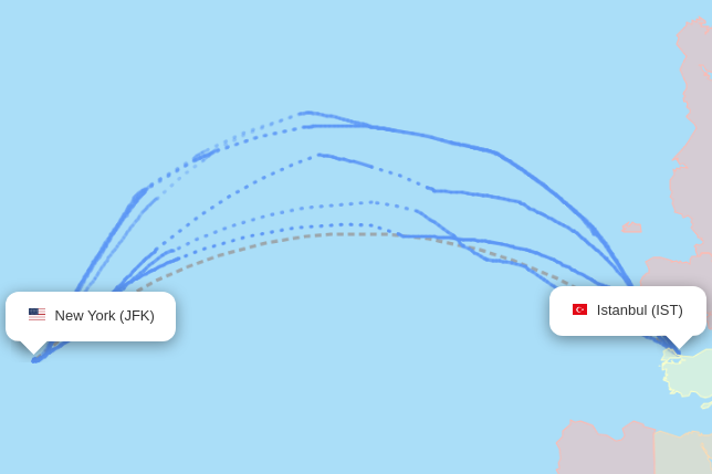 IST-JFK