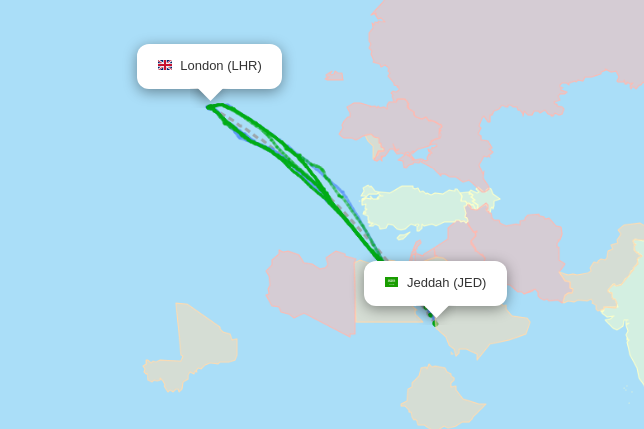 JED-LHR