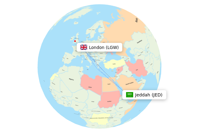 LGW-JED