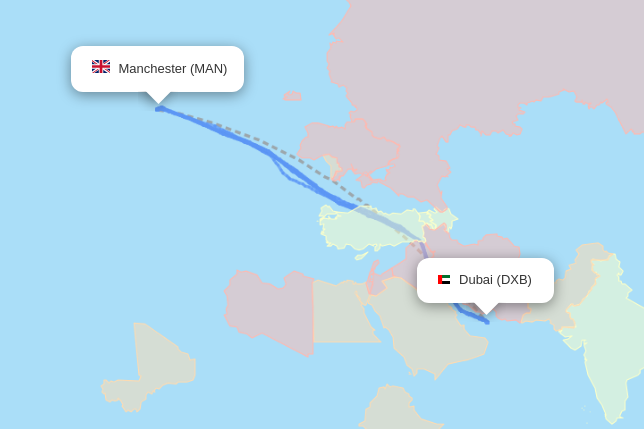 MAN-DXB