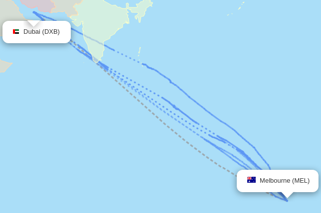 MEL-DXB