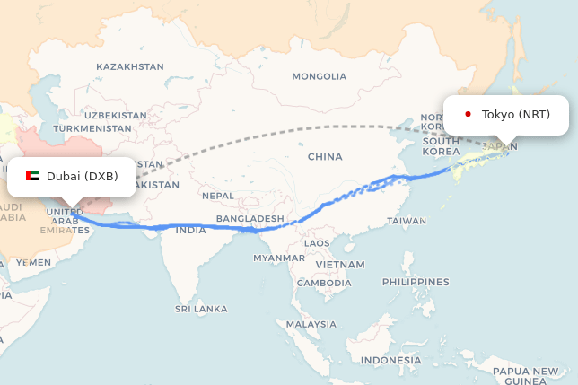 NRT-DXB