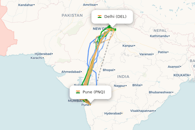 PNQ-DEL