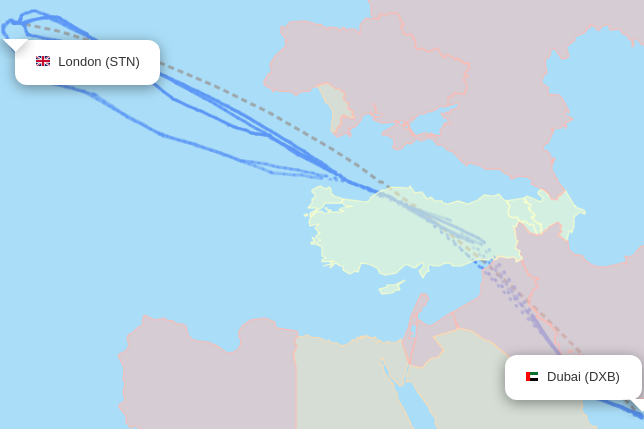 STN-DXB