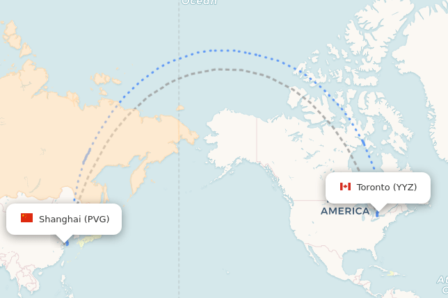 YYZ-PVG
